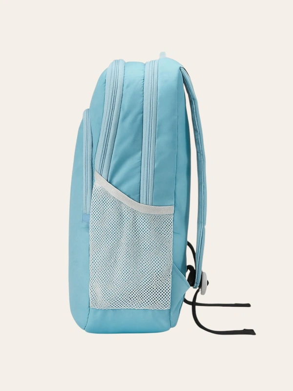 Again  Wildplay Kids Backpack | Lightweight School Bag for Boys & Girls | Stylish & Durable | Multiple Compartments | Water-Resistant (Blue)