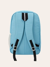 Again  Wildplay Kids Backpack | Lightweight School Bag for Boys & Girls | Stylish & Durable | Multiple Compartments | Water-Resistant (Blue)