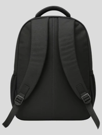 35S Black Backpack | 19 x 13 x 7 inch | Water-Resistant Laptop & Travel Bag with Padded Straps, 2 Large Compartments & Side Pocket
 - Black