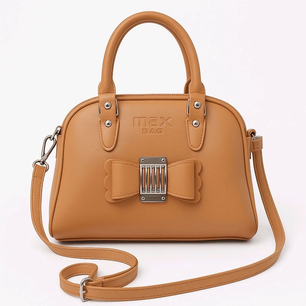 INOX Inox Stylish Sling Bag for Women & Girls | Trendy Side Bag with Adjustable Strap & Top Handles | Casual & Party Use - Brown