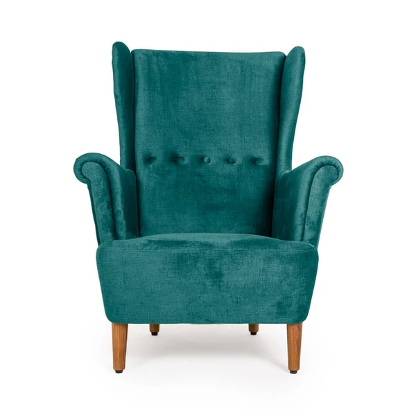 Werfo Sam Wing Chair - Reflection Aqua Blue - 