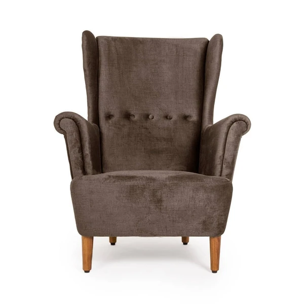 Werfo Sam Wing Chair - Reflection Mocha Brown