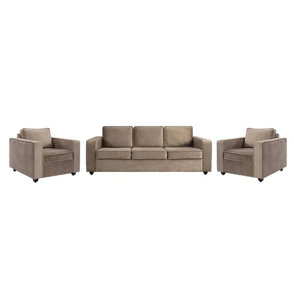 Werfo Apollo  Sofa Set - (3+1+1) Reflection Mocha Brown