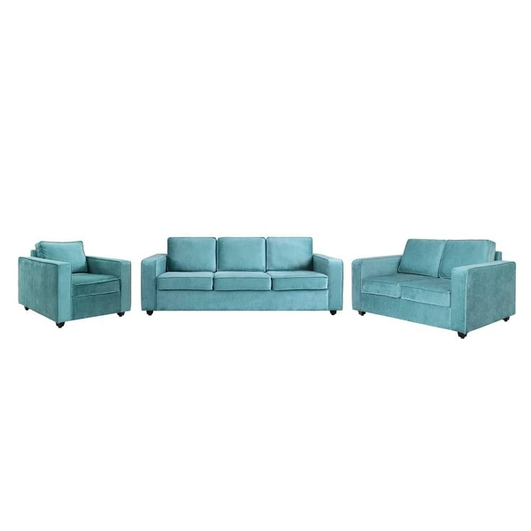 Werfo Apollo Sofa Set - (3+2+1) Reflection Aqua Blue