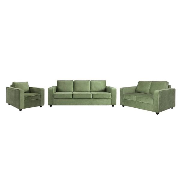 Werfo Apollo Sofa Set - (3+2+1) Reflection Green - 