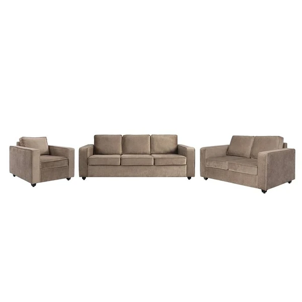 werfo Apollo Sofa Set - (3+2+1) Reflection Mocha Brown