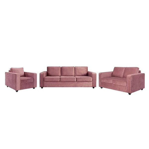 Werfo Apollo Sofa Set - (3+2+1) Reflection Rose Brown