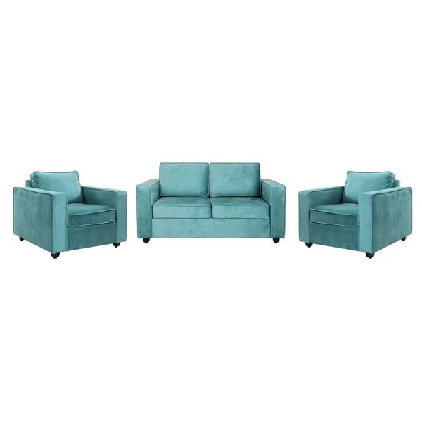 Werfo Apollo Sofa Set - (2+1+1) Reflection Aqua Blue