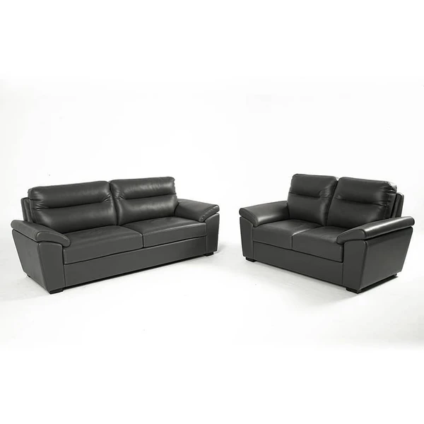 Werfo Ul model Sofa Set (3+2) Leatherette Thundercloud