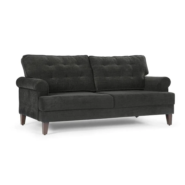 Werfo Daraz Sofa Set (3+1+1) Malphino Dark Earth