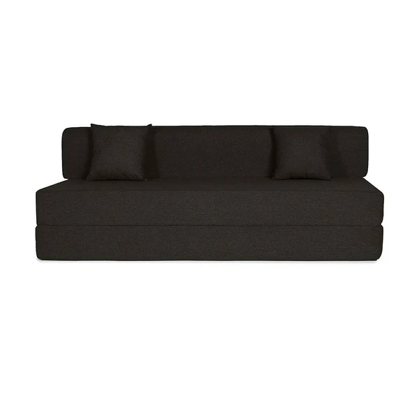 Werfo Zack Sofa cum Bed - Three Seater, Omega Choco Brown