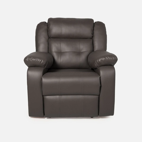 Werfo Roseli Leatherette Recliner Grey