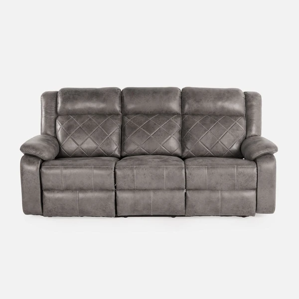 Werfo Marvel 3 Seater Recliner Sofa Grey