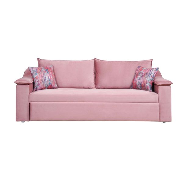 Werfo  Coorg Sofa cum bed Blush Pink