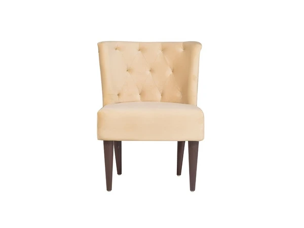 Werfo Alexa Chair In Premium Velvet Fabric - 33(H) X 26(W) X 21(D) inches; Seating Height : 18 Inches