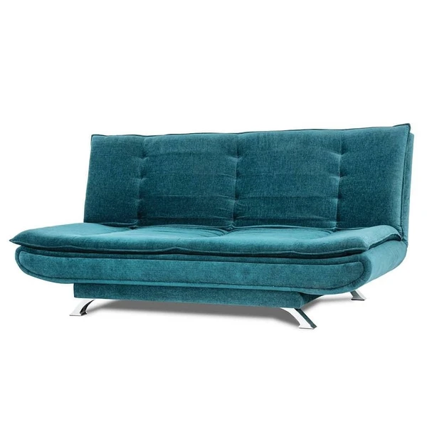 Werfo Amoeba Sofa cum Bed Three Seater, Malibu Green