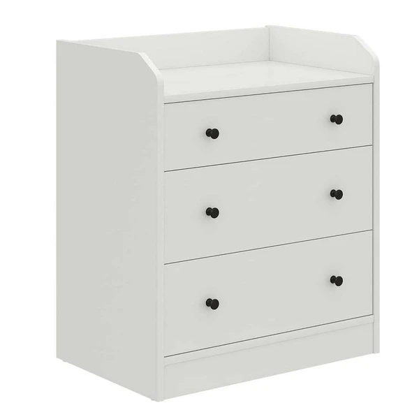 Werfo Lombardi Engineered Wood Chest of Drawer with 3 Drawers