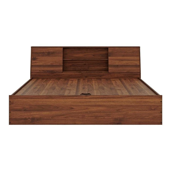 Werfo Orion King Storage Engineered Wood Bed with Hydraulic mechanism King, 78" x 72", Hydraulic with Storage, Without Upholstery| 1.98m x 1.83m