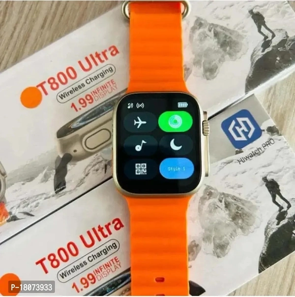 HI WATCH PRO T800 ULTRA ( Apple Watch Series 8 Ditto Masterpiece) Orange