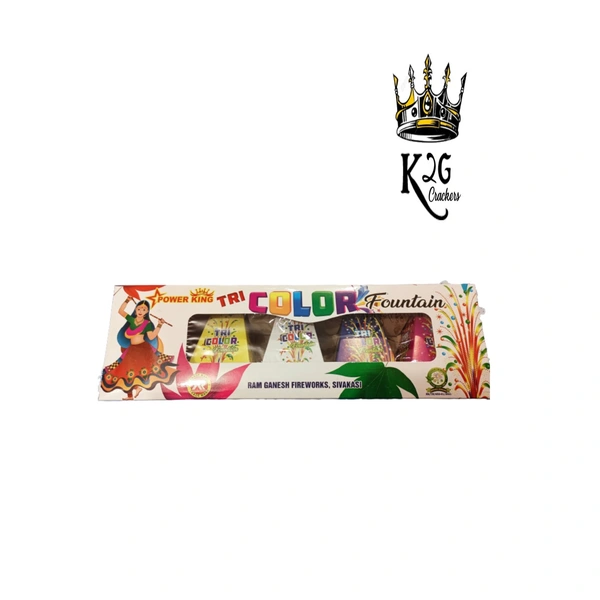 Tri Colour Crackling