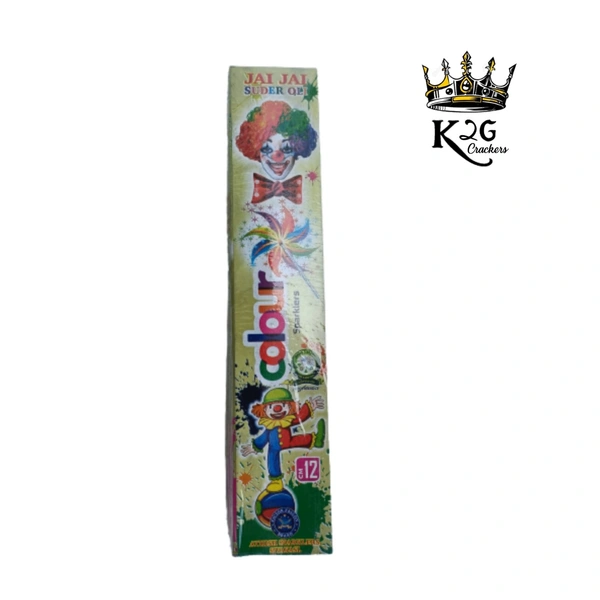 12CM Colour Sparklers ( Special Water Proof) 