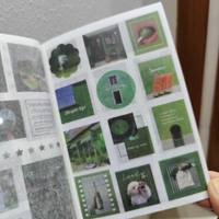 Deco Sticker Book - Green