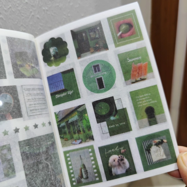 Deco Sticker Book - Green