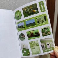 Deco Sticker Book - Green