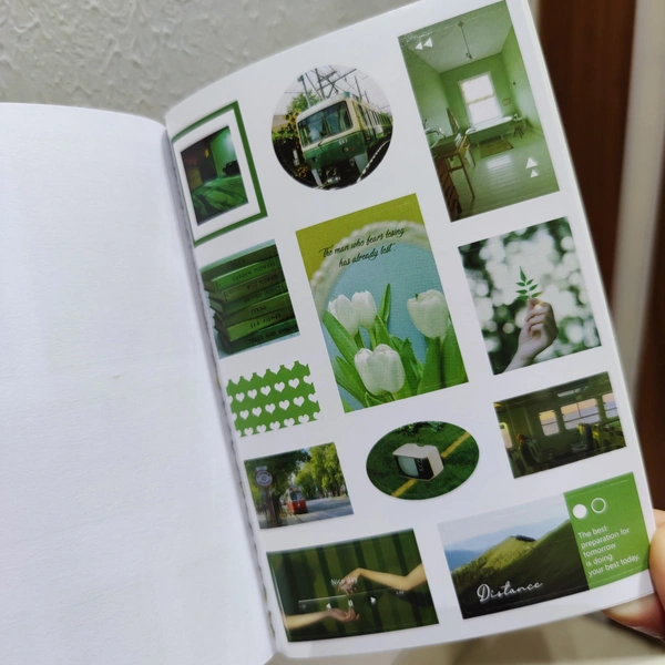 Deco Sticker Book - Green