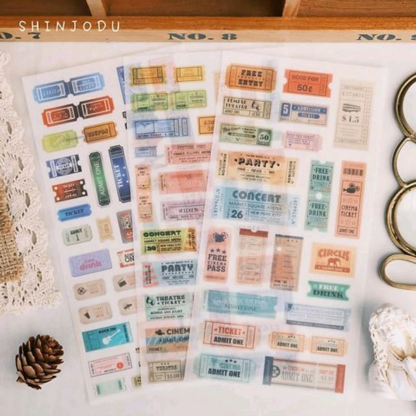 Ticket Stickers
