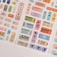 Ticket Stickers