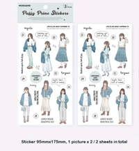 Girl Sticker Sheets - C