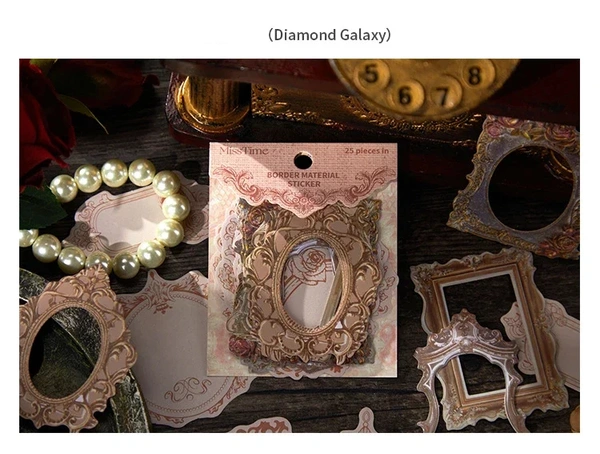 25pcs Hollow Paper Cut Out - B