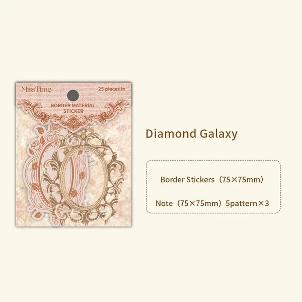 25pcs Hollow Paper Cut Out - B