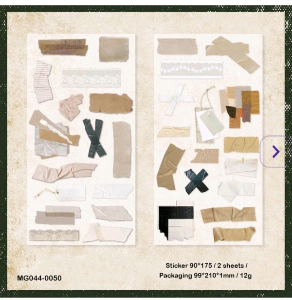 Journaling Sticker Sheets - 2