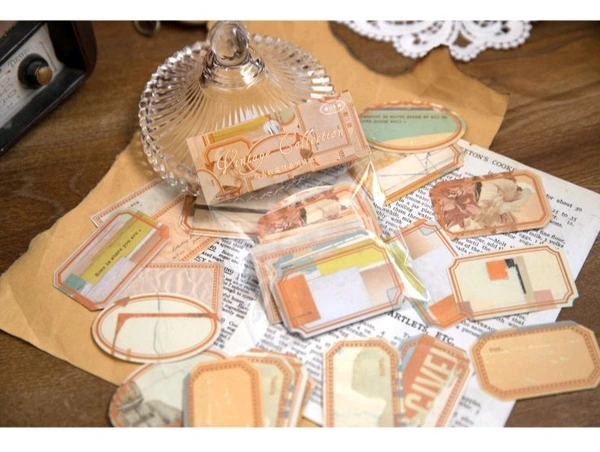 45 pcs Vintage Cutout Sticker - 2