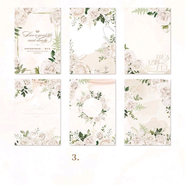50 Sheets Paper pack - Cream
