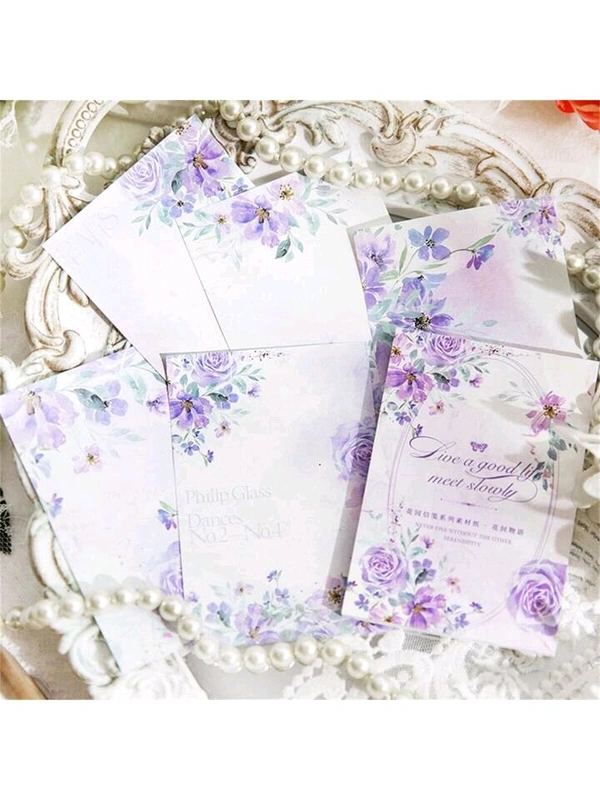 50 Sheets Paper pack -  Purple