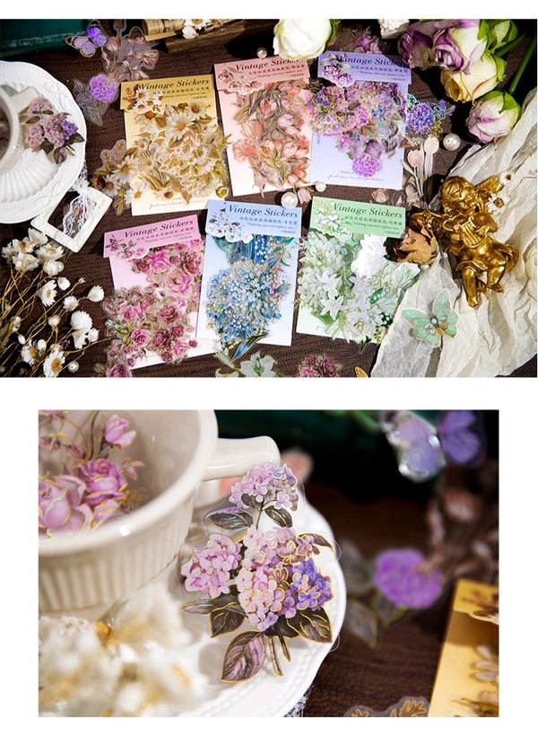 Speak to Flower PET Stickers