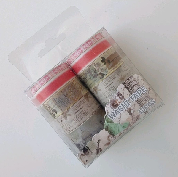 10 pcs Washi Tape Set -4