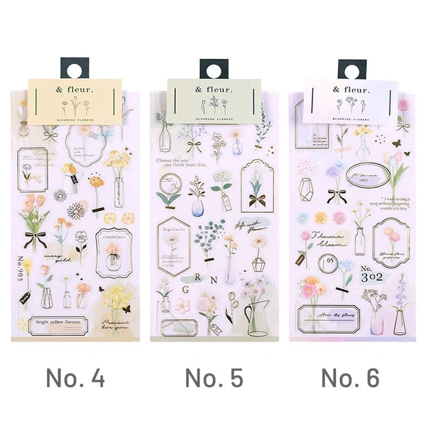 Botanical Stickers - Yellow