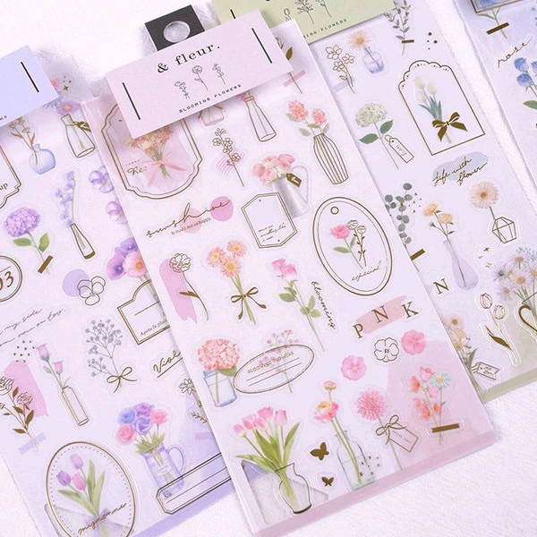 Botanical Stickers - Yellow