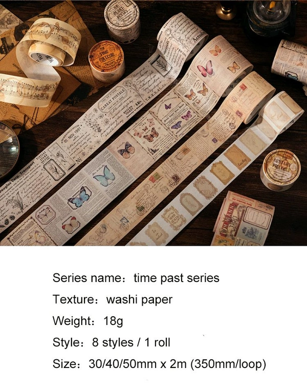 Vintage Designs Washi Tape