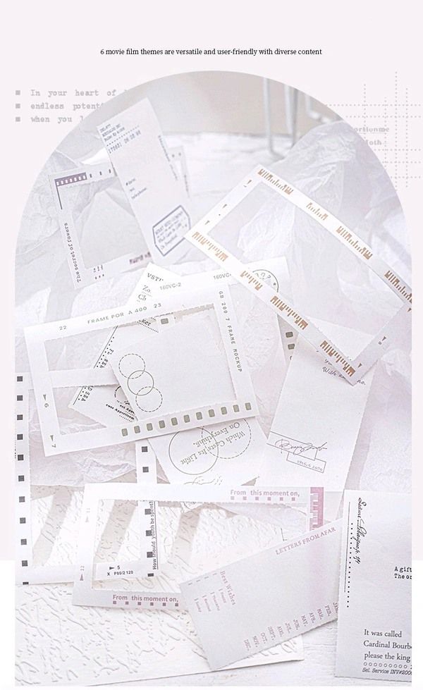 Camera Roll Memo Pad - Pastel Blue