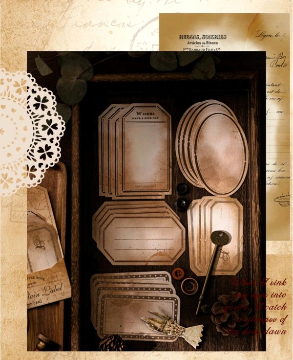 Coffee Smudge Paper Pack - 2