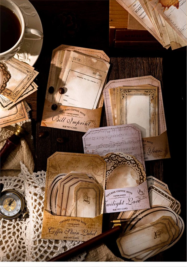 Coffee Smudge Paper Pack - 3