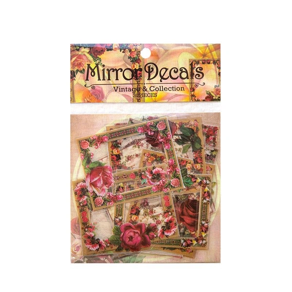 30 Pcs Frame PET stickers