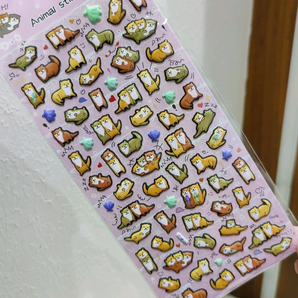 Kawaii Animal Stickers - 10