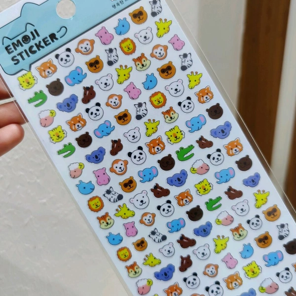 Animal Emoji Stickers - 6