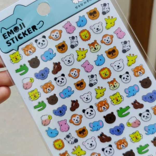 Animal Emoji Stickers - 6